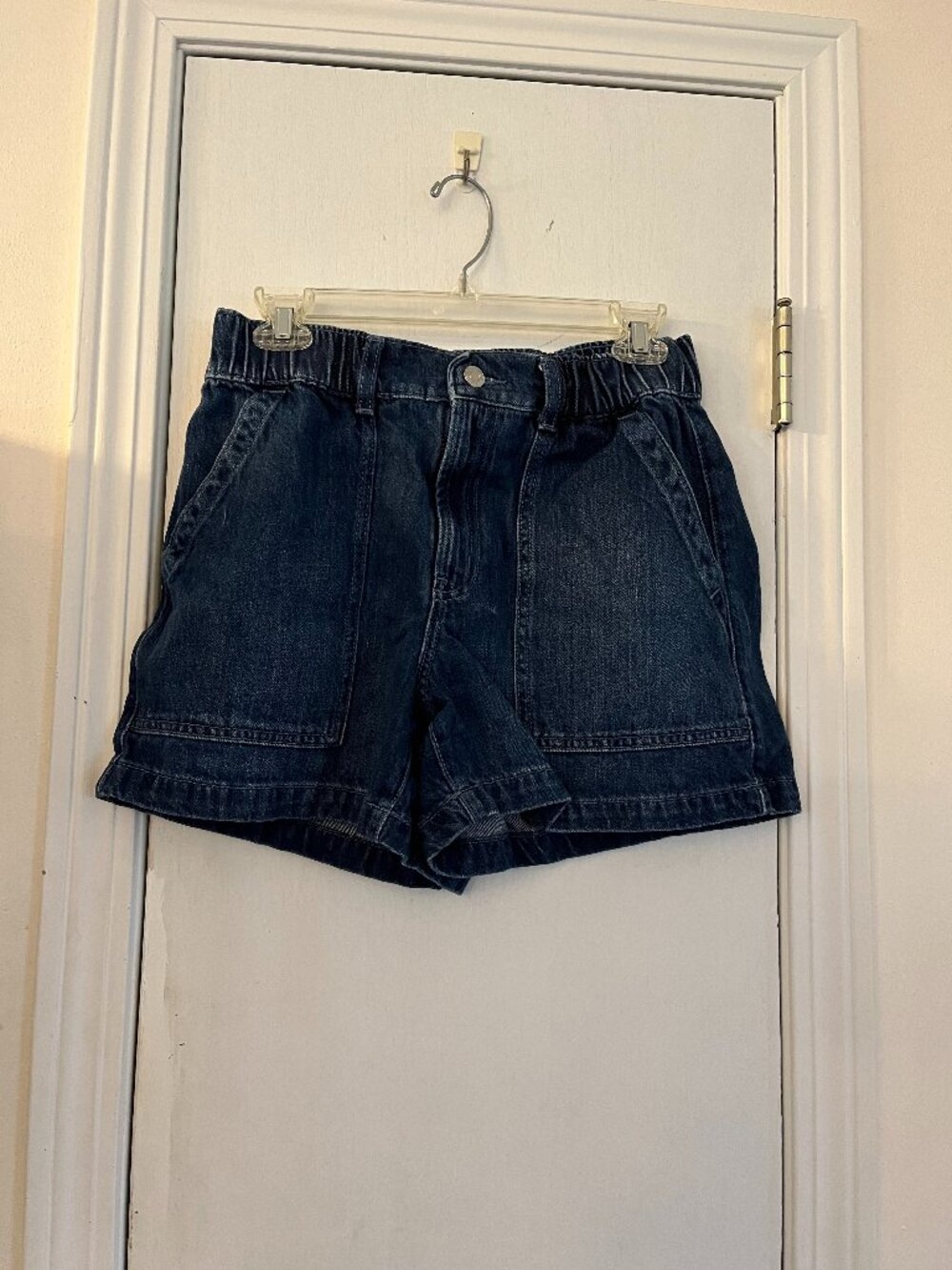 GAP Elastic Waist Denim Shorts